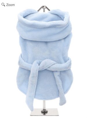 bathrobe by urban pup in blue