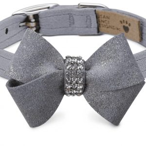 glitzerati nouveau bow collar