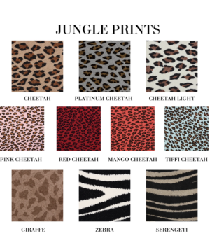 3 Row Giltmore Tinkie Harness-Jungle Prints