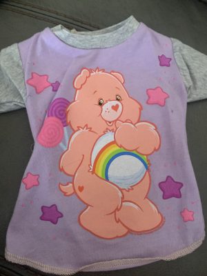 carebear vintage dog shirt in small