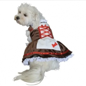 clearance beer girl dog costume