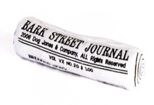 Bark Street Journal Dog Toy