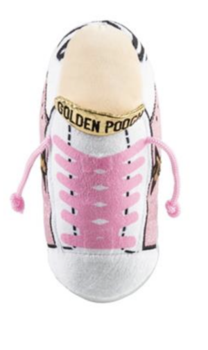Golden Pooch Tennis Shoe Plush Dog Toy
