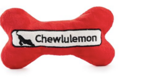 Chewlulemon Plush Bone Dog Toy