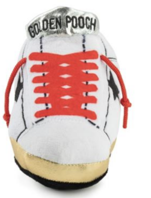 Golden Pooch Tennis Shoe Dog Toy