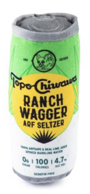 Topo Chiwawa Plush Dog Toy in Ranch Wagger
