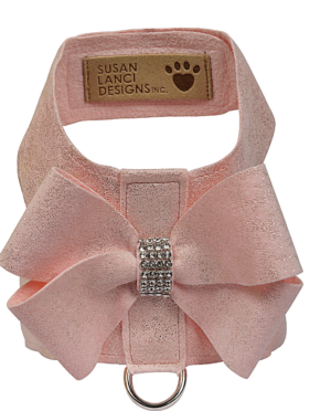Puppy Pink Glitzerati Nouveau Bow Tinkie Harness