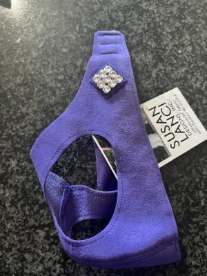 The Susan Lanci Designs Clearance Purple Step In Dog Harness