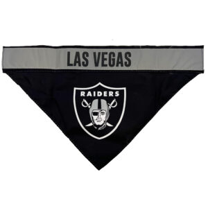 NFL Las Vegas Raiders Reflective Reversible Bandana