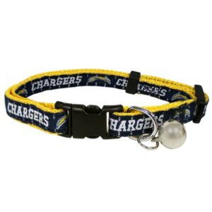 los angeles chargers cat collar