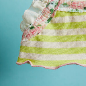 Lime Stripes TOP by Louisdog at Paws With Fashion